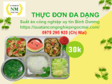 Cung cấp suất ăn công nghiệp ở DĨ An