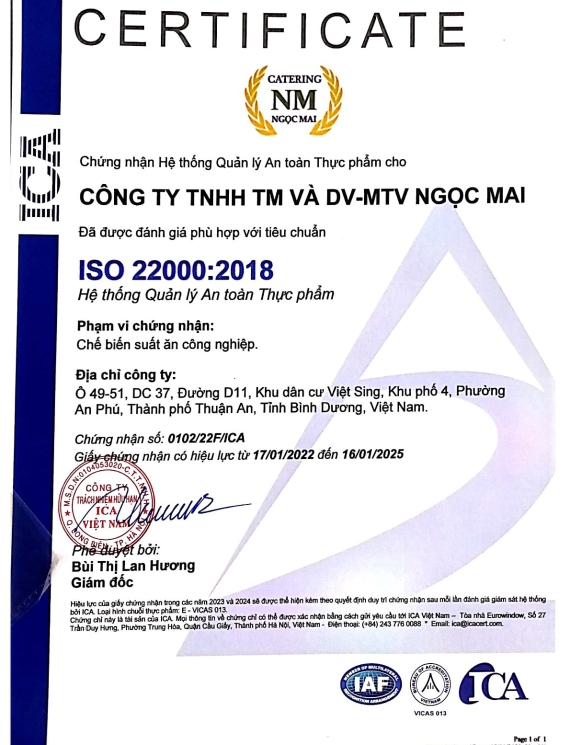 ISO 22000: 2018