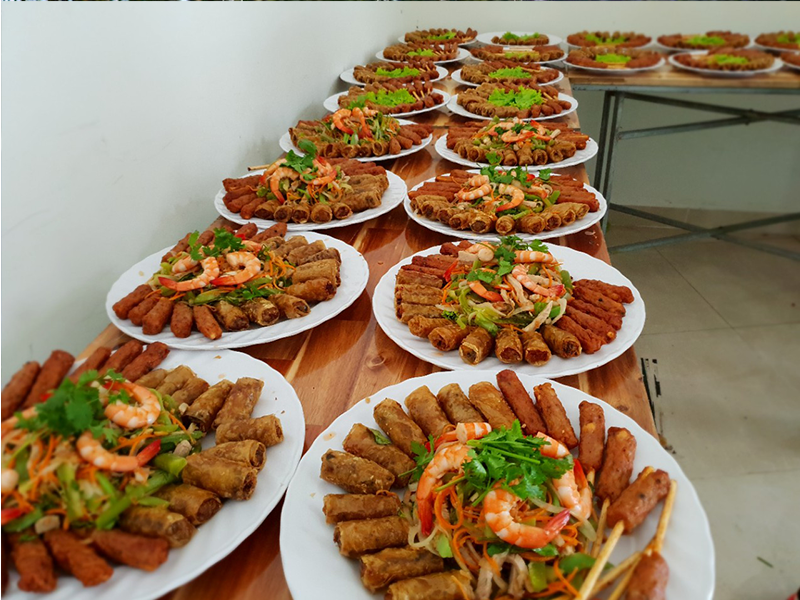 Dịch vụ đặt tiệc tại nhà Dĩ An, Bình Dương- Suất ăn công nghiệp Ngọc Mai