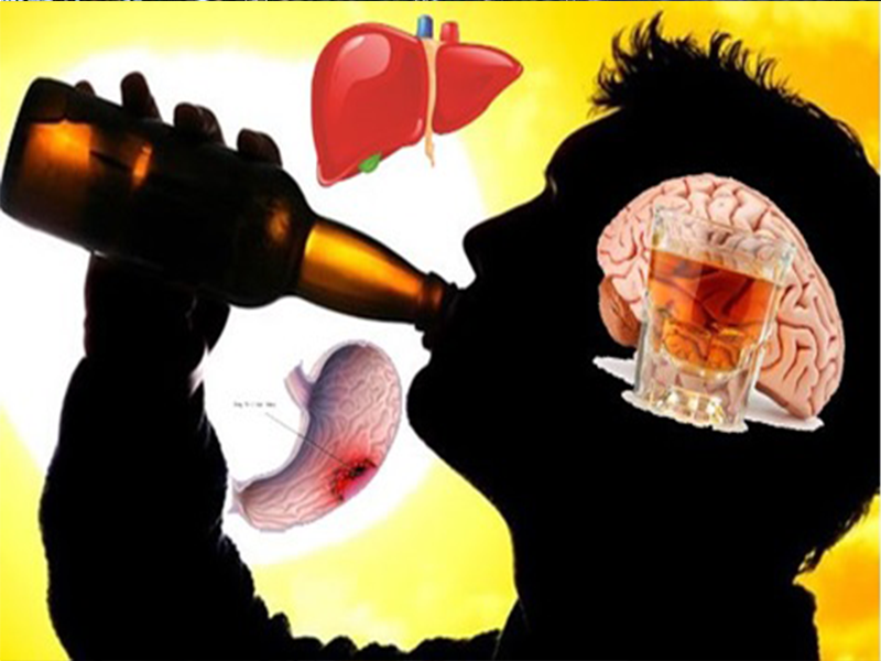 Hình ảnh nguyên nhân suy giảm sức đề kháng do uống rượu bia- Suất ăn công nghiệp Ngọc Mai