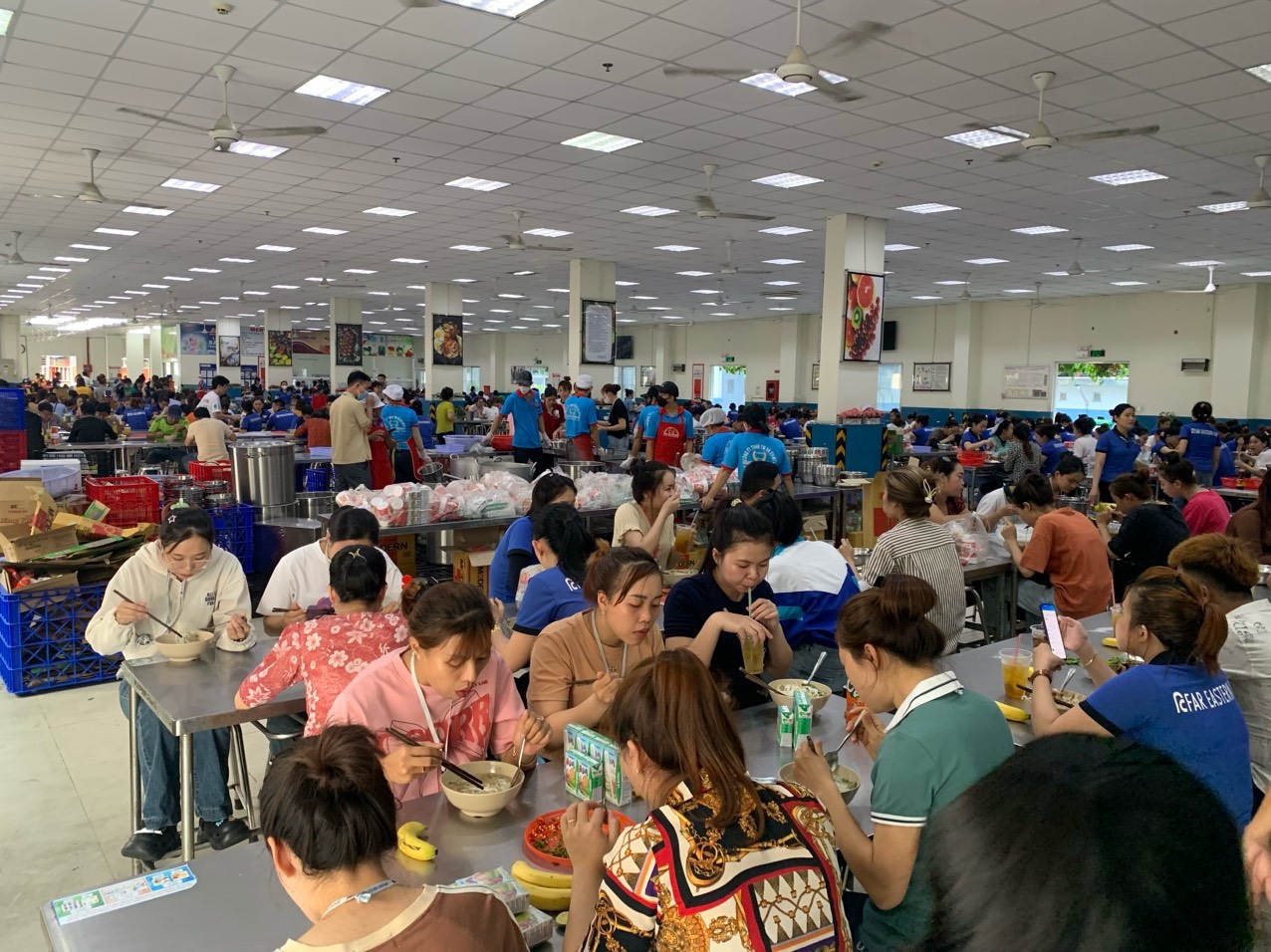 Nhu cầu cung cấp suất ăn công nghiệp tại KCN Đồng An 2, Bình Dương