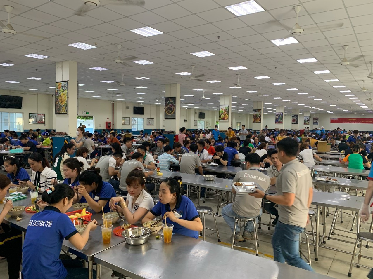 Công ty Ngọc Mai cung cấp suất ăn công nghiệp tại KCN Vsip 2A, Bình Dương