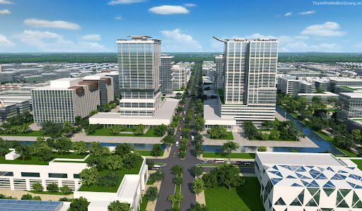 Hình ảnh tổng quan về KCN Mapletree Bình Dương